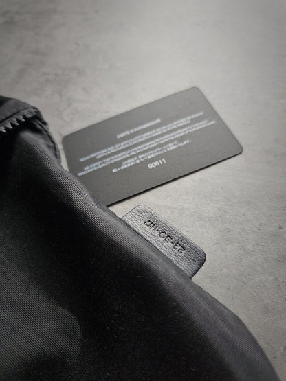 DIOR HOMME Rare Francois Bard Documents Zipped Pouch