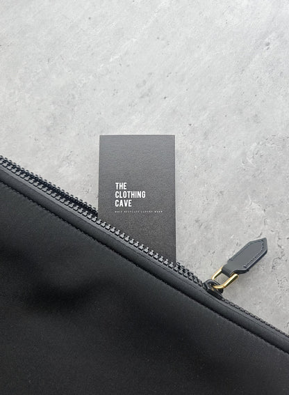 Tom Ford Zipped Logo Appliqued neoprene Pouch