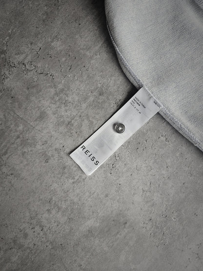 REISS Earlsfield Edition Long Sleeve Knitted Polo