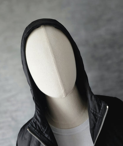 TOM FORD Shell-Panelled Wool Hooded Jacket Black