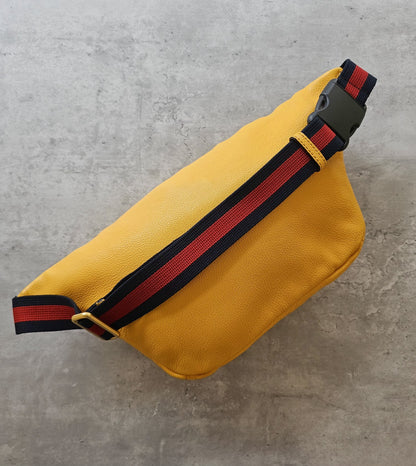 GUCCI Coco Capitan Vintage Leather Belt Bag 2017