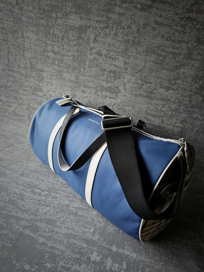 BURBERRY Nylon Kennedy Duffle Bag