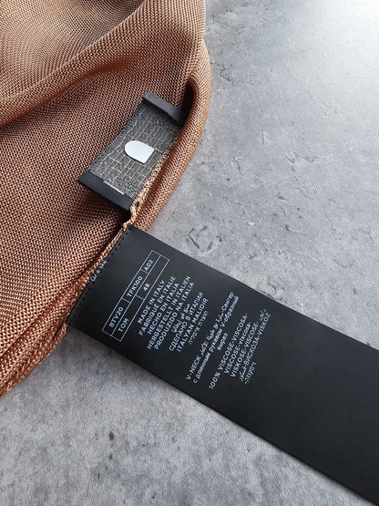 TOM FORD Viscose Salmon V-Neck Sweater