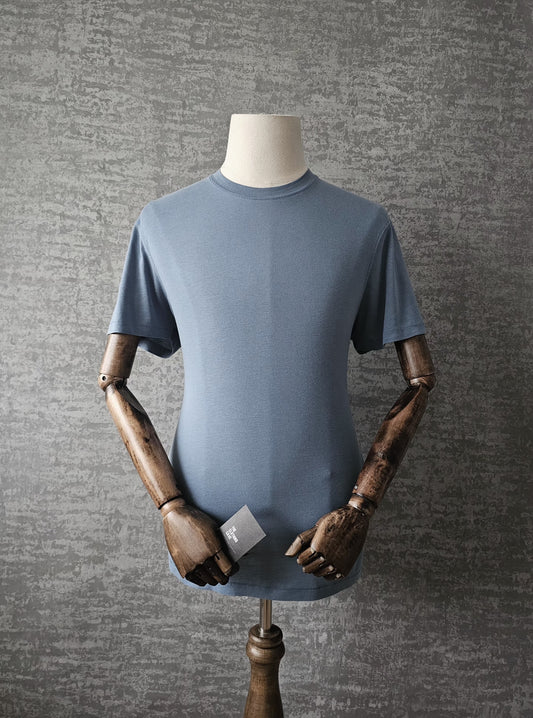 TOM FORD Lyocell and Cotton Blend Blue Jersey T-Shirt