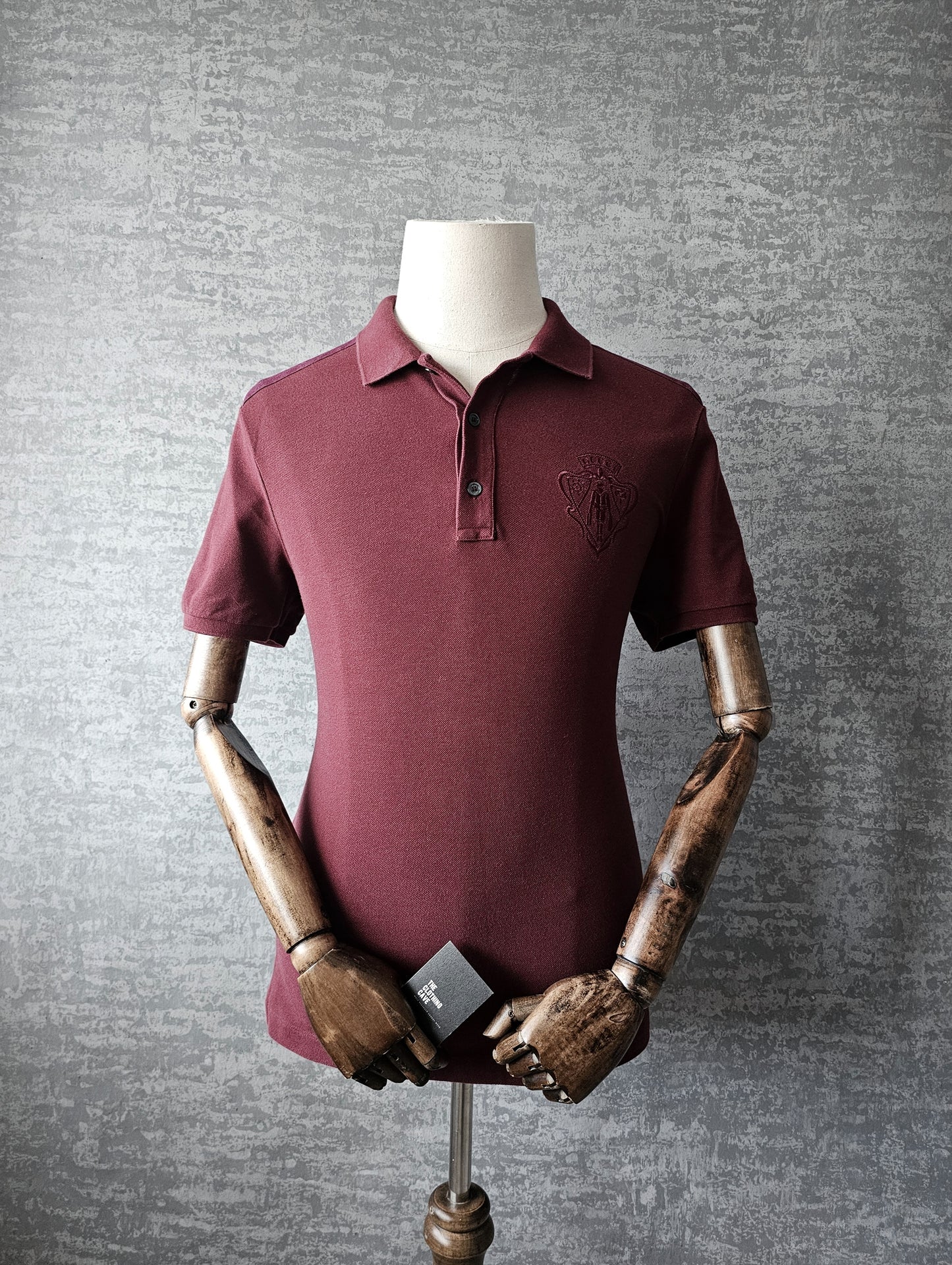 GUCCI Web Crest Embroidery Polo Shirt