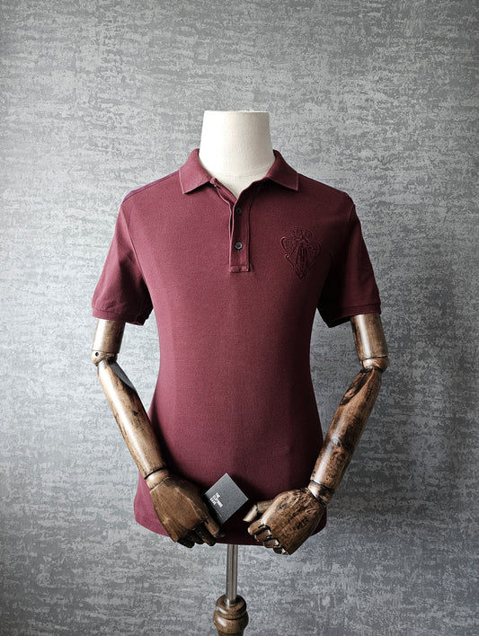 GUCCI Web Crest Embroidery Polo Shirt