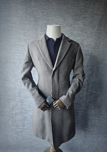HUGO BOSS Viscose & wool Tailored Trench Coat