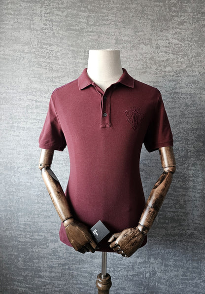 GUCCI Web Crest Embroidery Polo Shirt