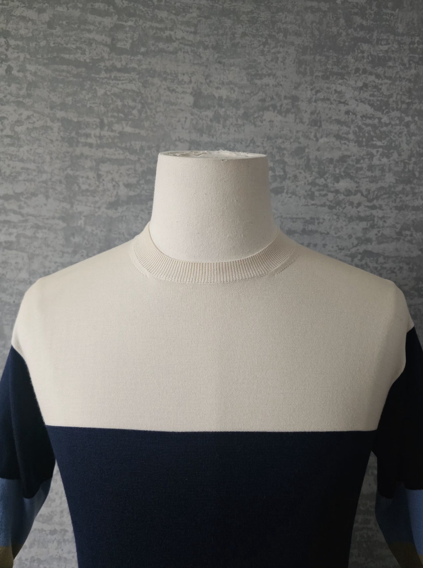 PRADA Super Fine Wool Striped Sweater