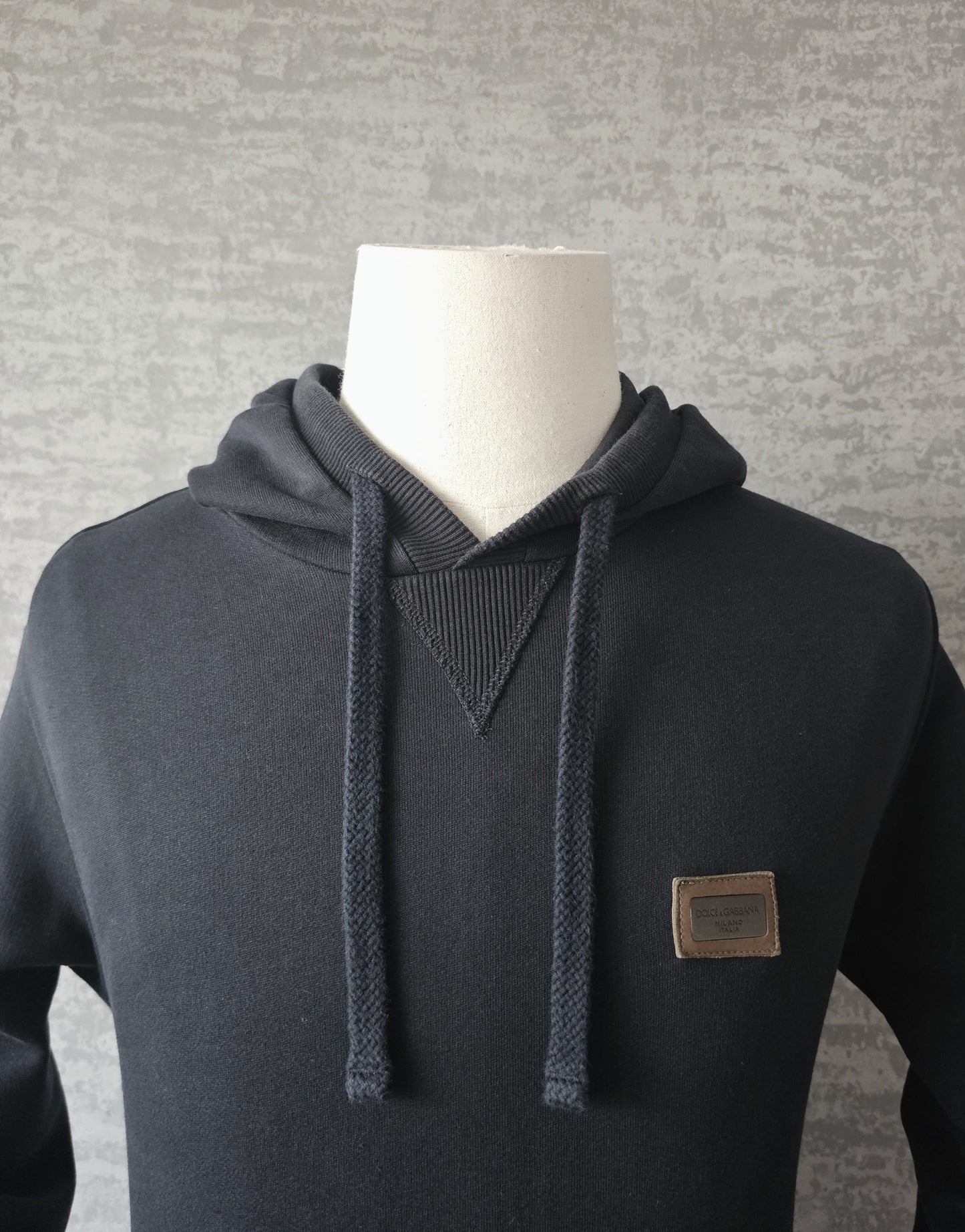 DOLCE & GABBANA DG Essentials Navy Hoodie