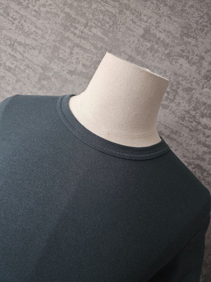 TOM FORD Cotton Crew Neck T-Shirt in Green