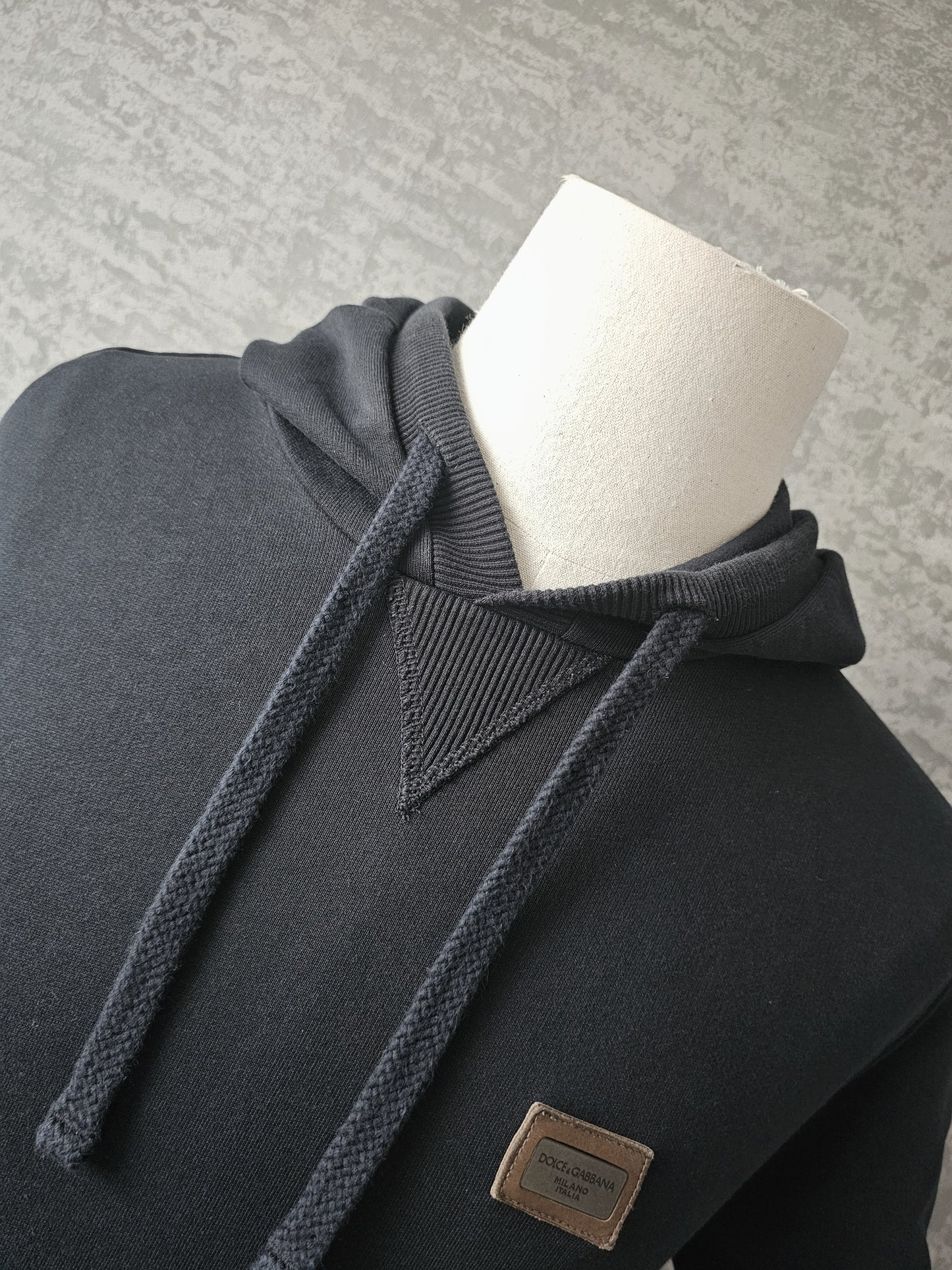 DOLCE & GABBANA DG Essentials Navy Hoodie