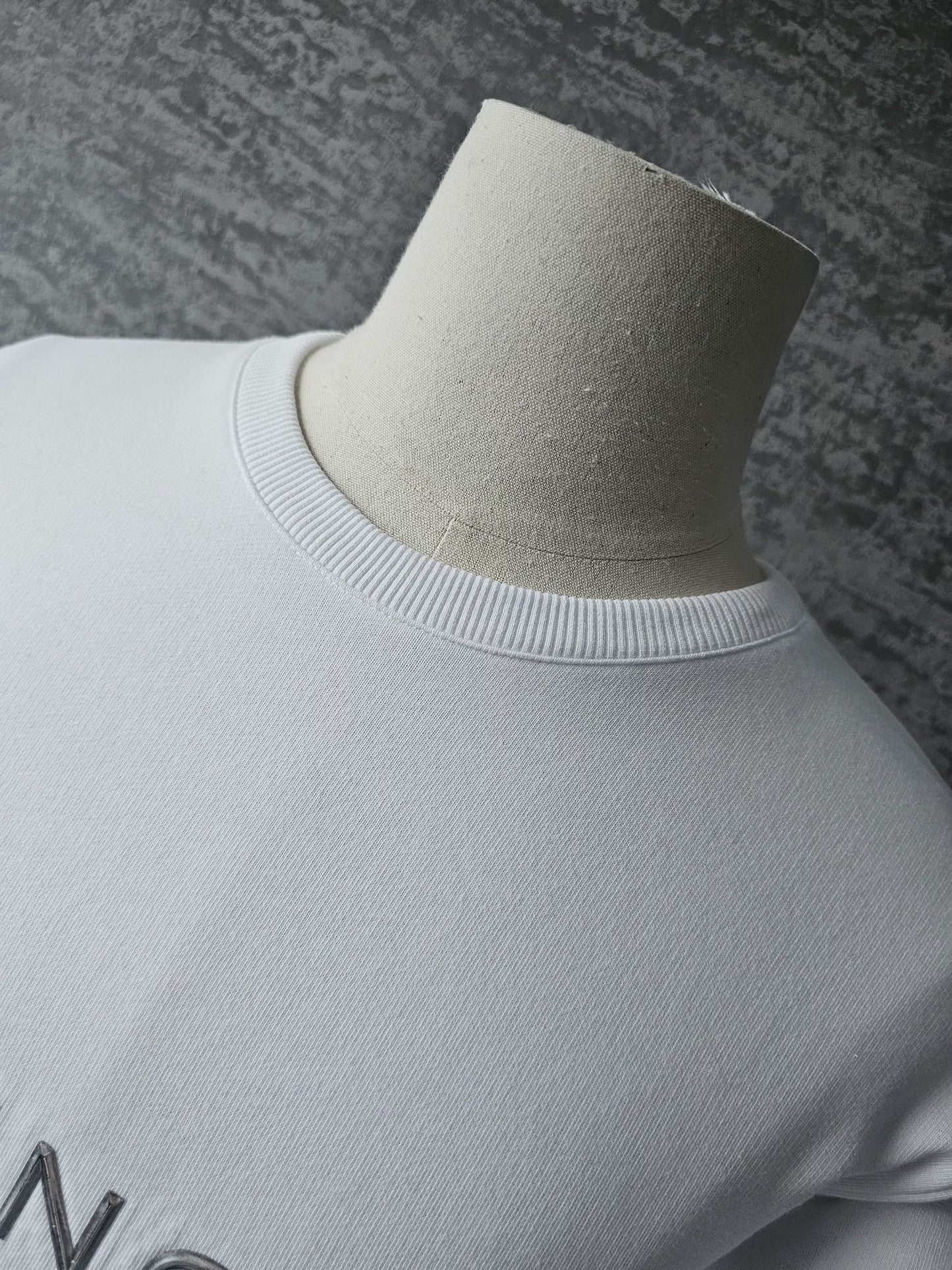 GIVENCHY Silver Logo Oversized Sweatshirt