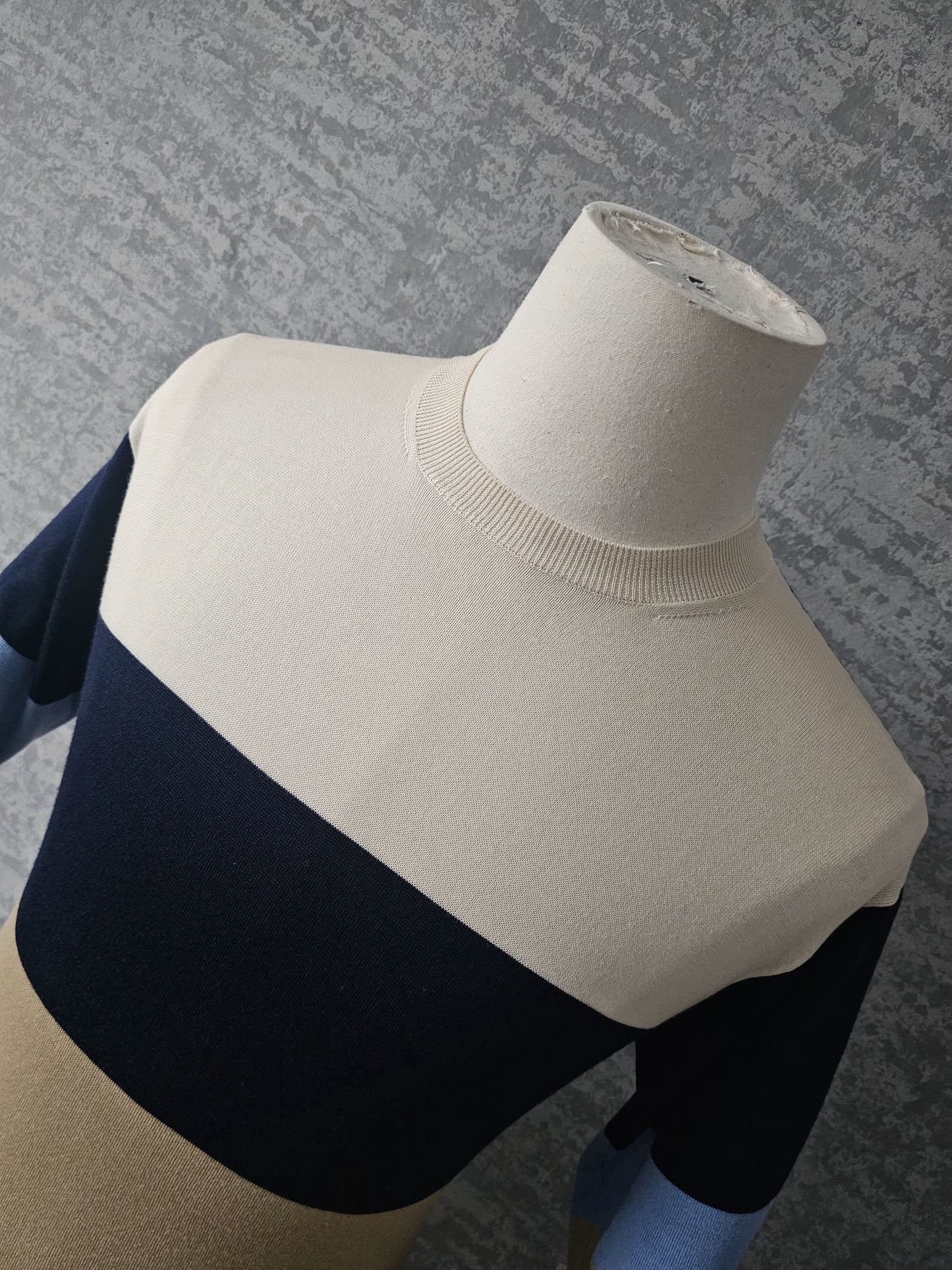 PRADA Super Fine Wool Striped Sweater