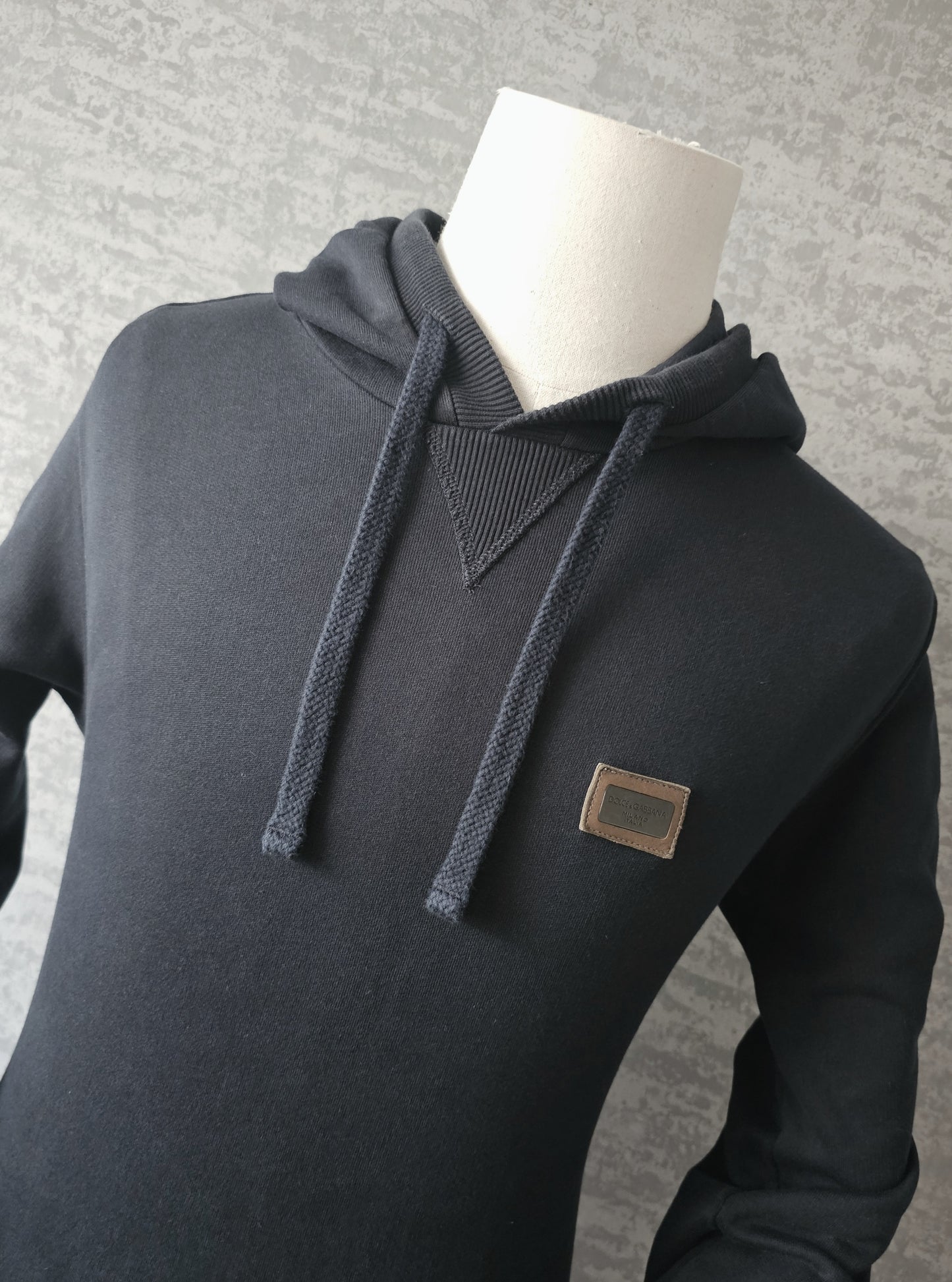 DOLCE & GABBANA DG Essentials Navy Hoodie