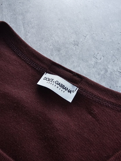 DOLCE AND GABBANA  Cotton Lounge T-Shirt