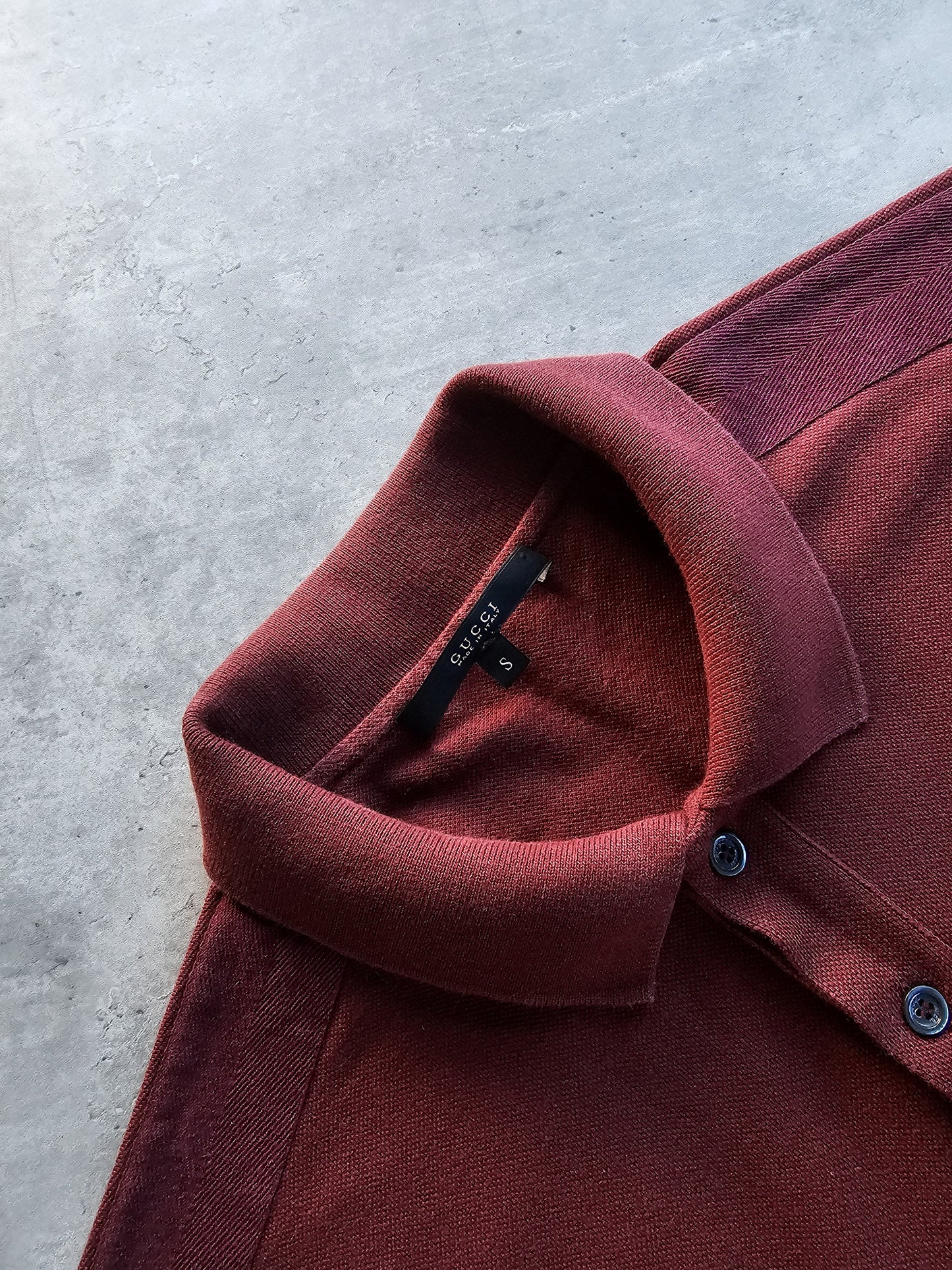 GUCCI Web Crest Embroidery Polo Shirt