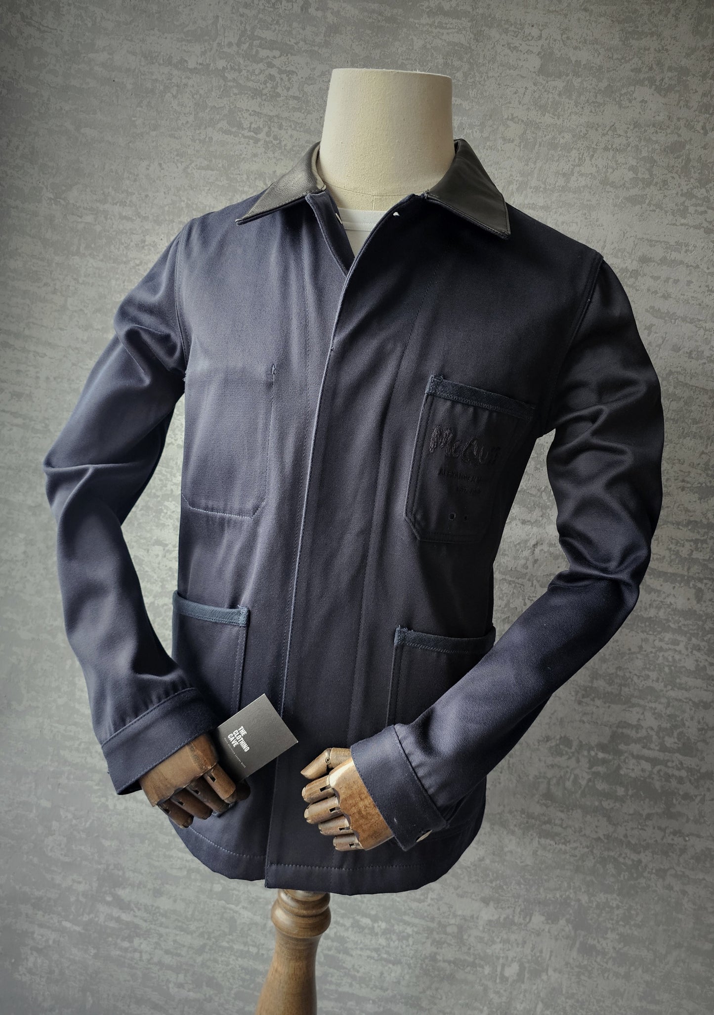 ALEXANDER MCQUEEN Logo Detailed Buttoned Jacket