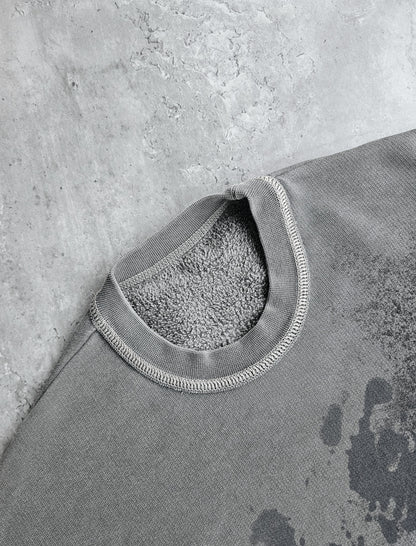 DSQUARED2 Spray Graffiti Distressed Sweatshirt