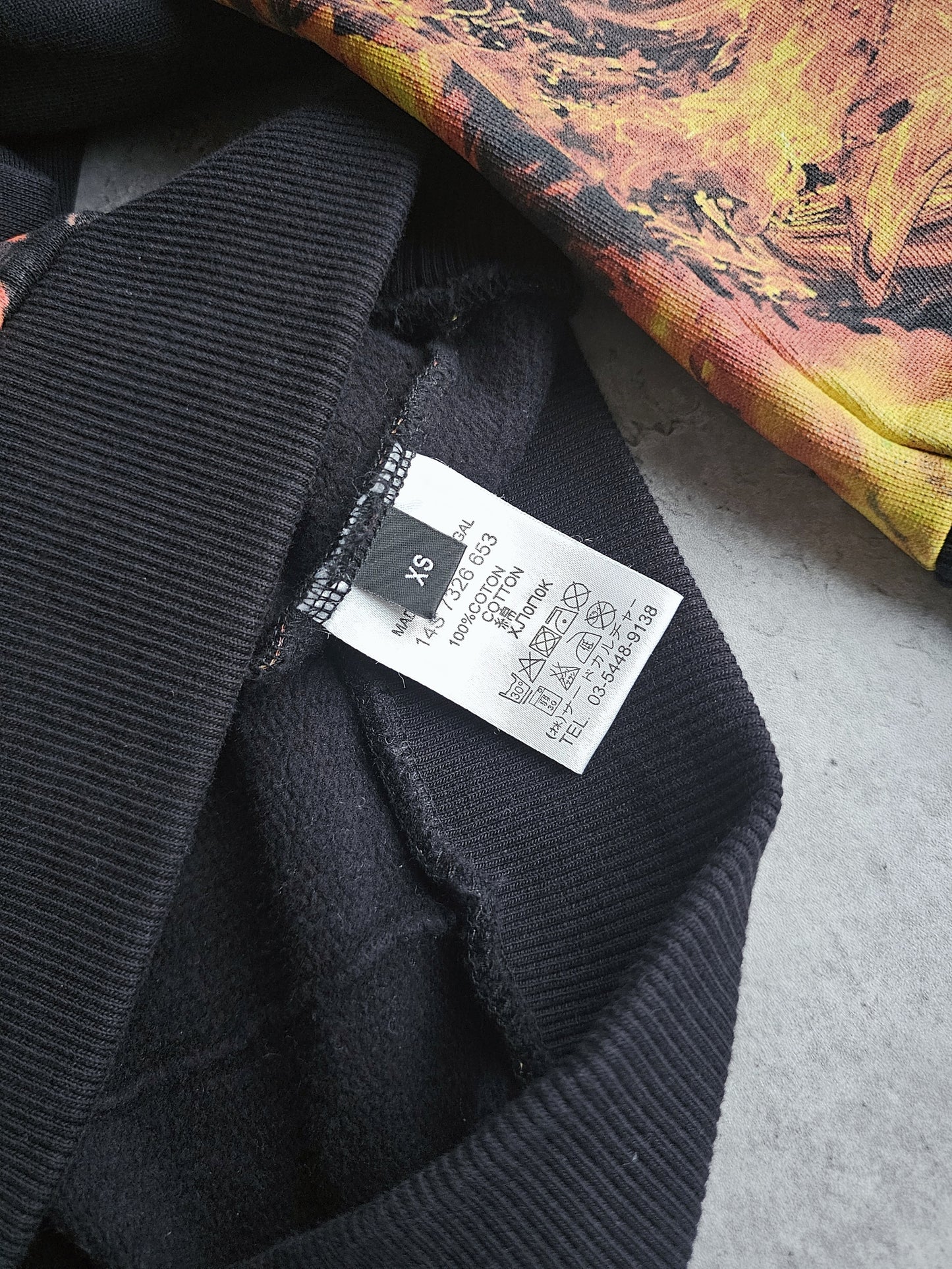 GIVENCHY Inferno Print Oversized Sweatshirt