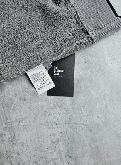 DSQUARED2 Spray Graffiti Distressed Sweatshirt