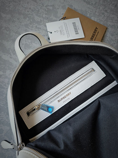 BURBERRY Horseferry Print Coated Canvas Small Backpack