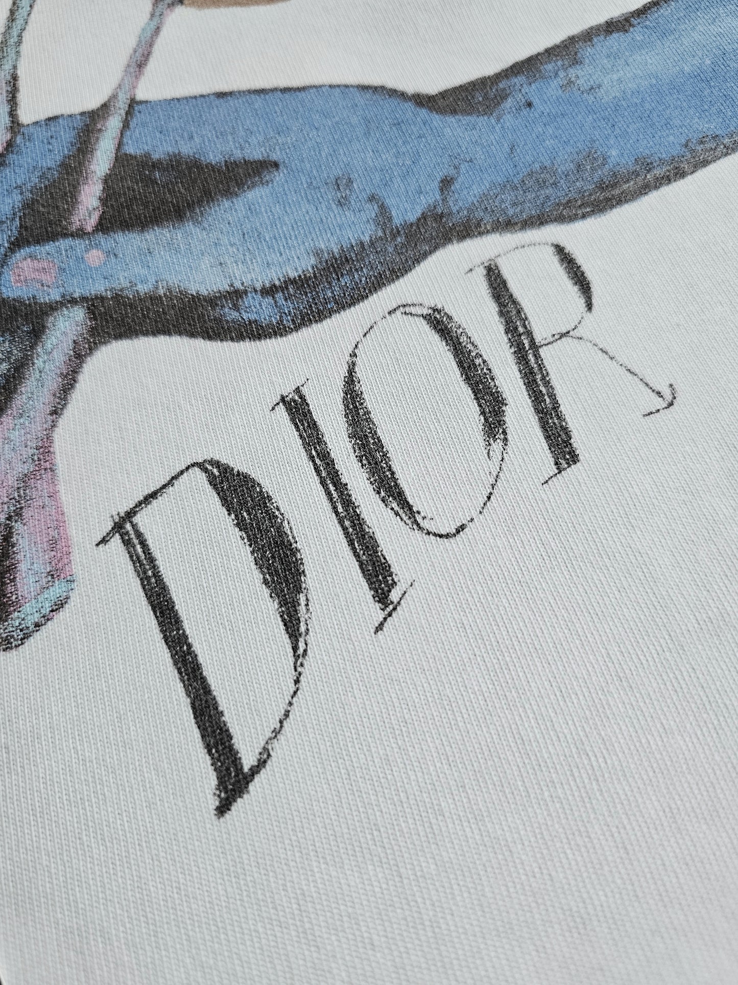 DIOR x Alex Foxton Rare Boutique Print T-Shirt