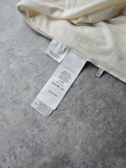 GUCCI "The Face" Oversized Crew Neck T-Shirt