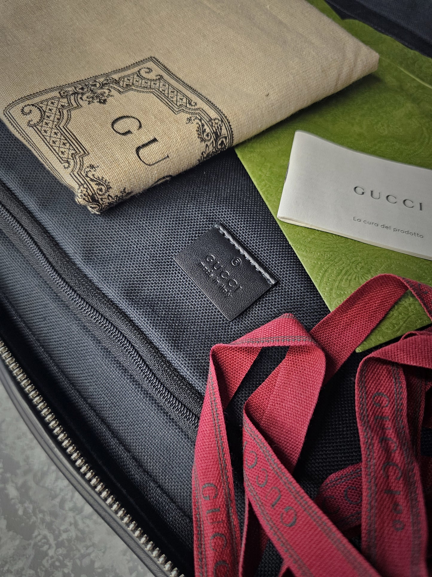 GUCCI Supreme Interlocking "G" Medium Backpack