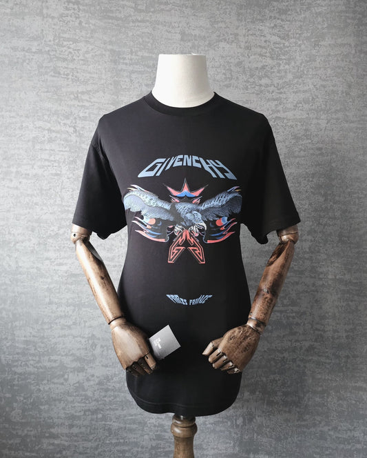 GIVENCHY Eagle Print Cotton T-Shirt