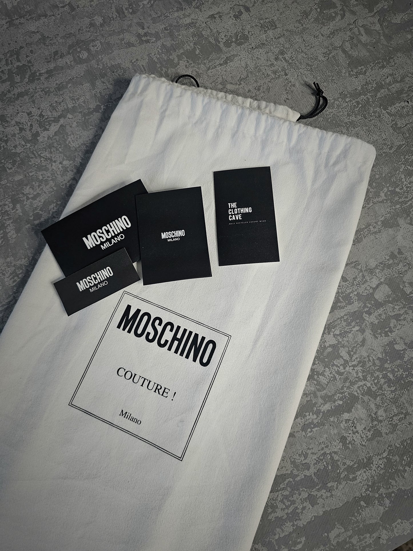 MOSCHINO COUTURE Cartoon Logo Backpack