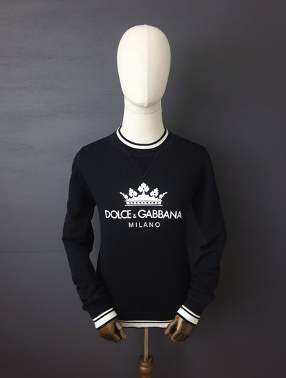 DOLCE & GABBANA Crown "Millennials" Sweatshirt
