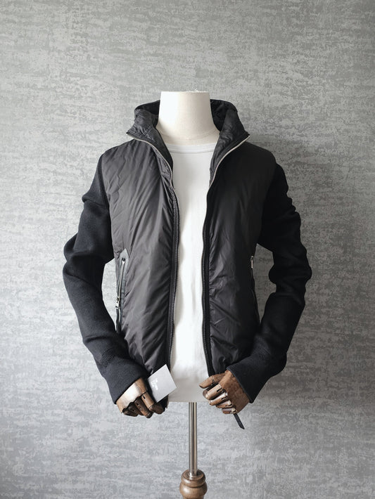 TOM FORD Shell-Panelled Wool Hooded Jacket Black