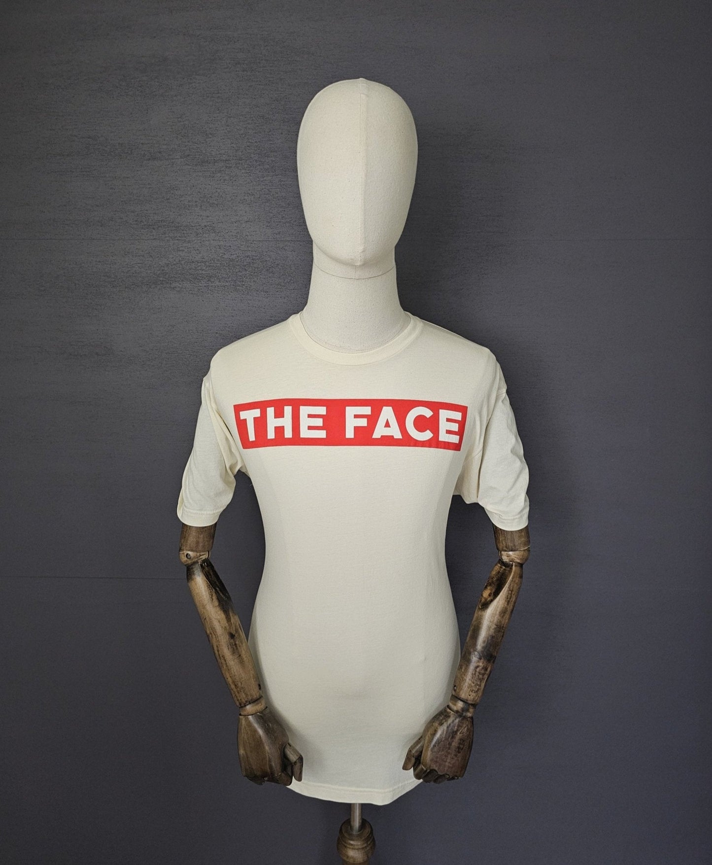 GUCCI "The Face" Oversized Crew Neck T-Shirt