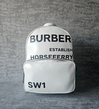BURBERRY Horseferry Print Coated Canvas Small Backpack