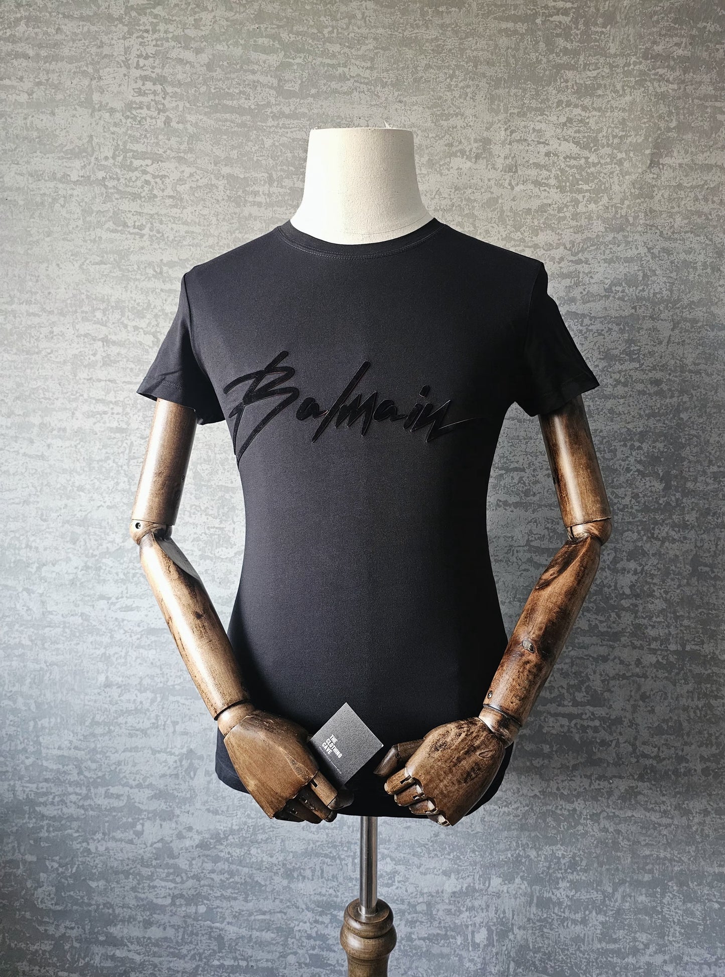 BALMAIN Exclusive Signature Logo T-Shirt