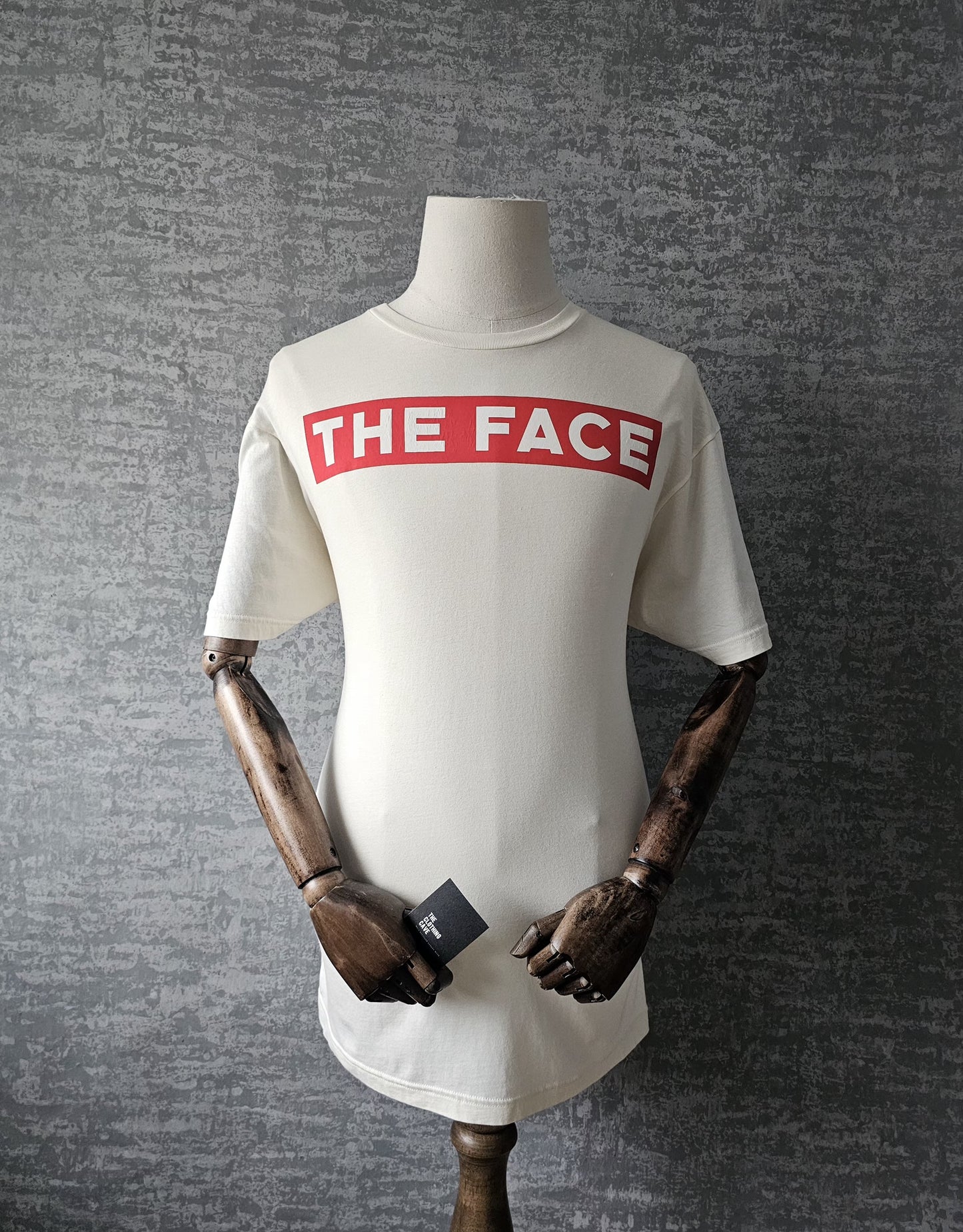 GUCCI "The Face" Oversized Crew Neck T-Shirt