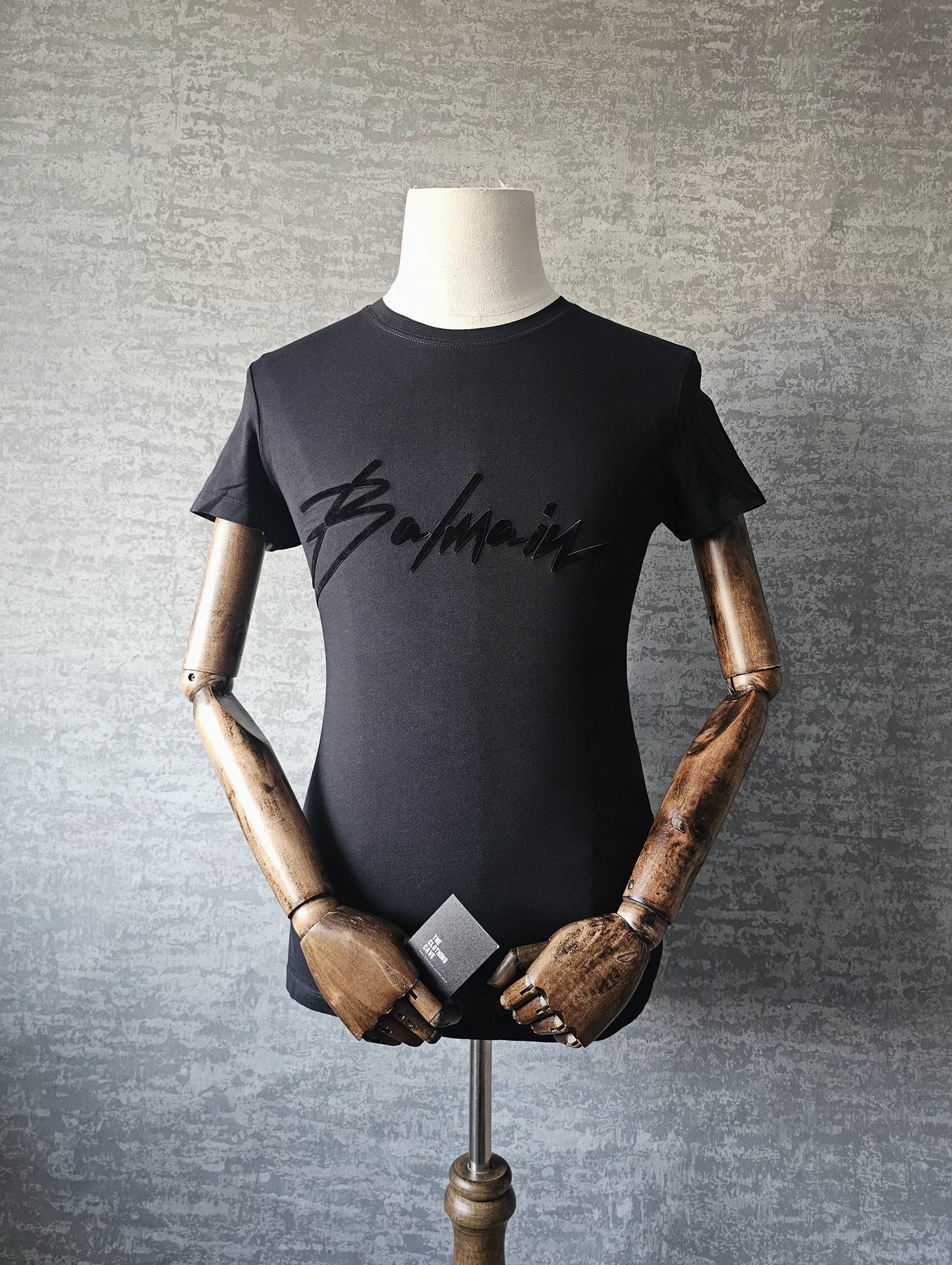 BALMAIN Exclusive Signature Logo T-Shirt