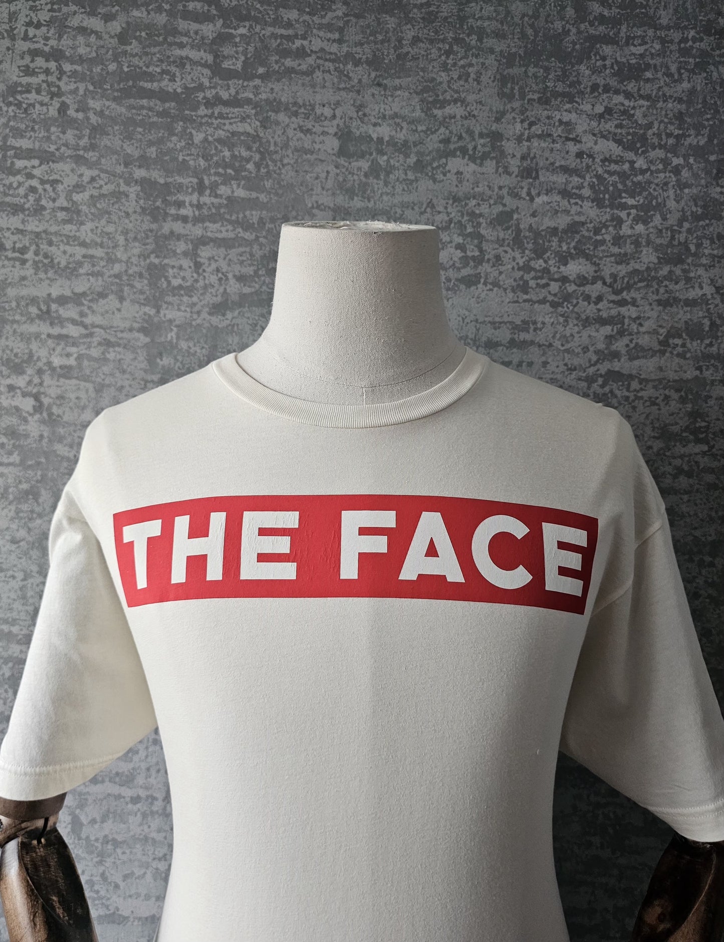 GUCCI "The Face" Oversized Crew Neck T-Shirt