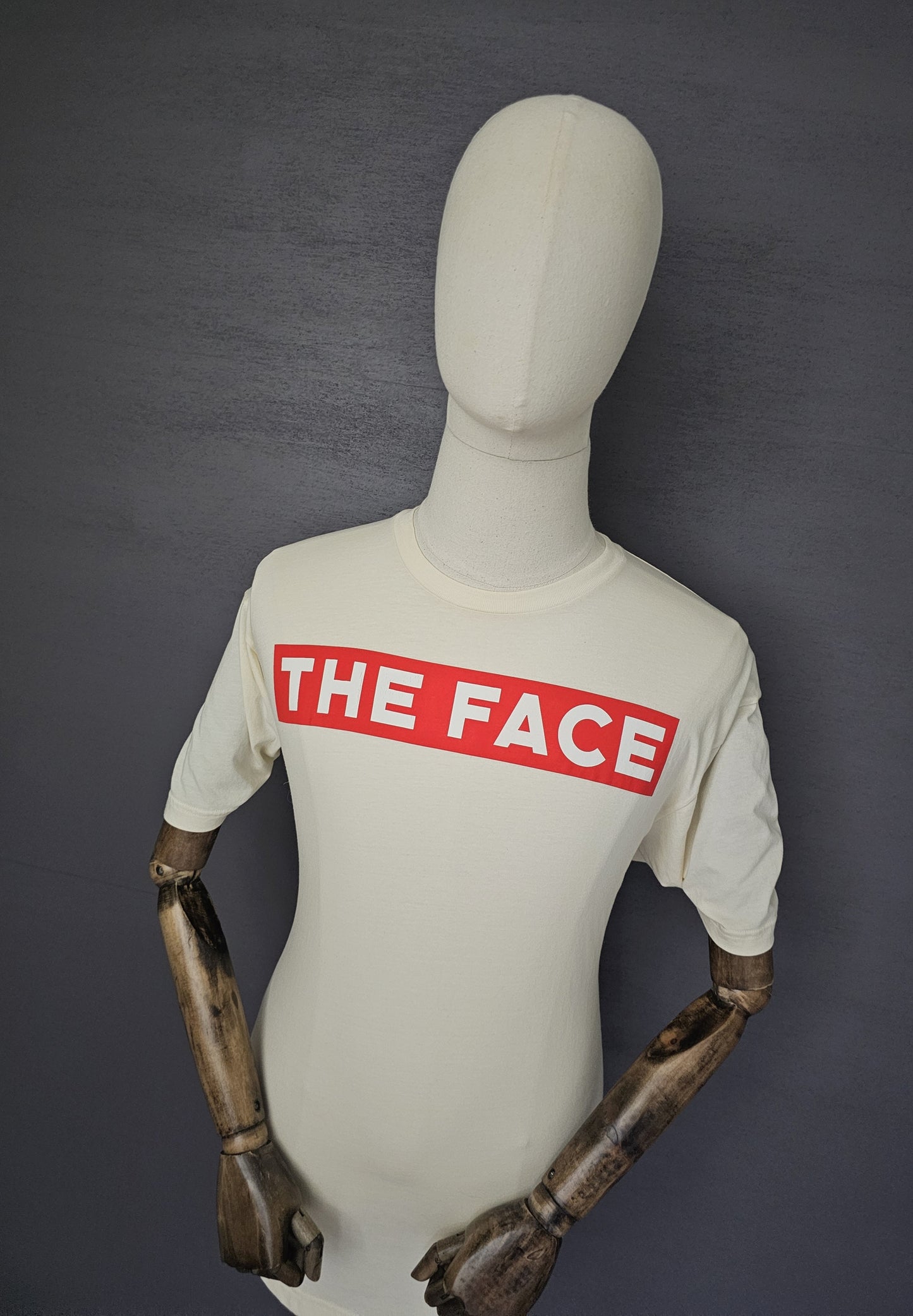 GUCCI "The Face" Oversized Crew Neck T-Shirt