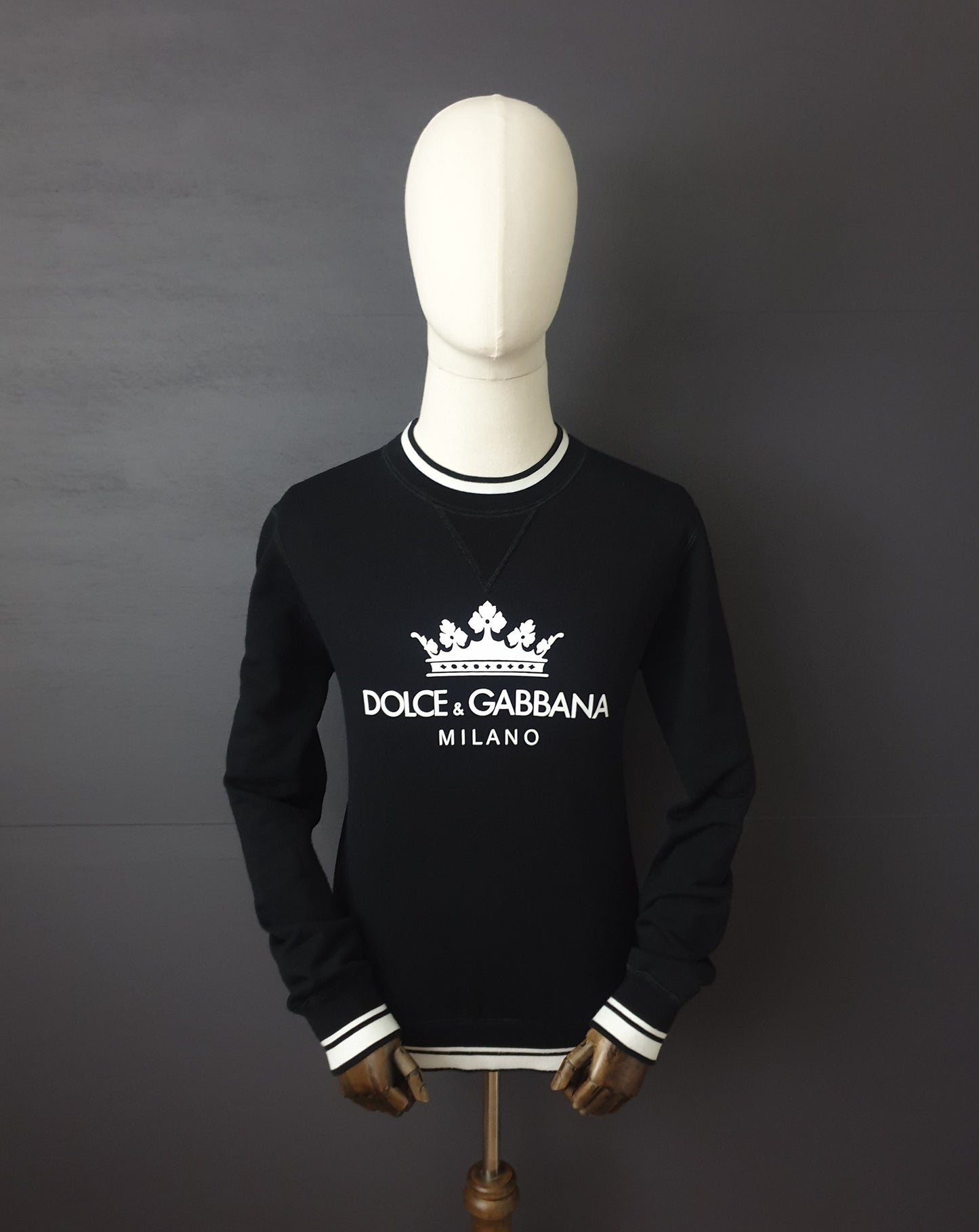 DOLCE & GABBANA Crown "Millennials" Sweatshirt