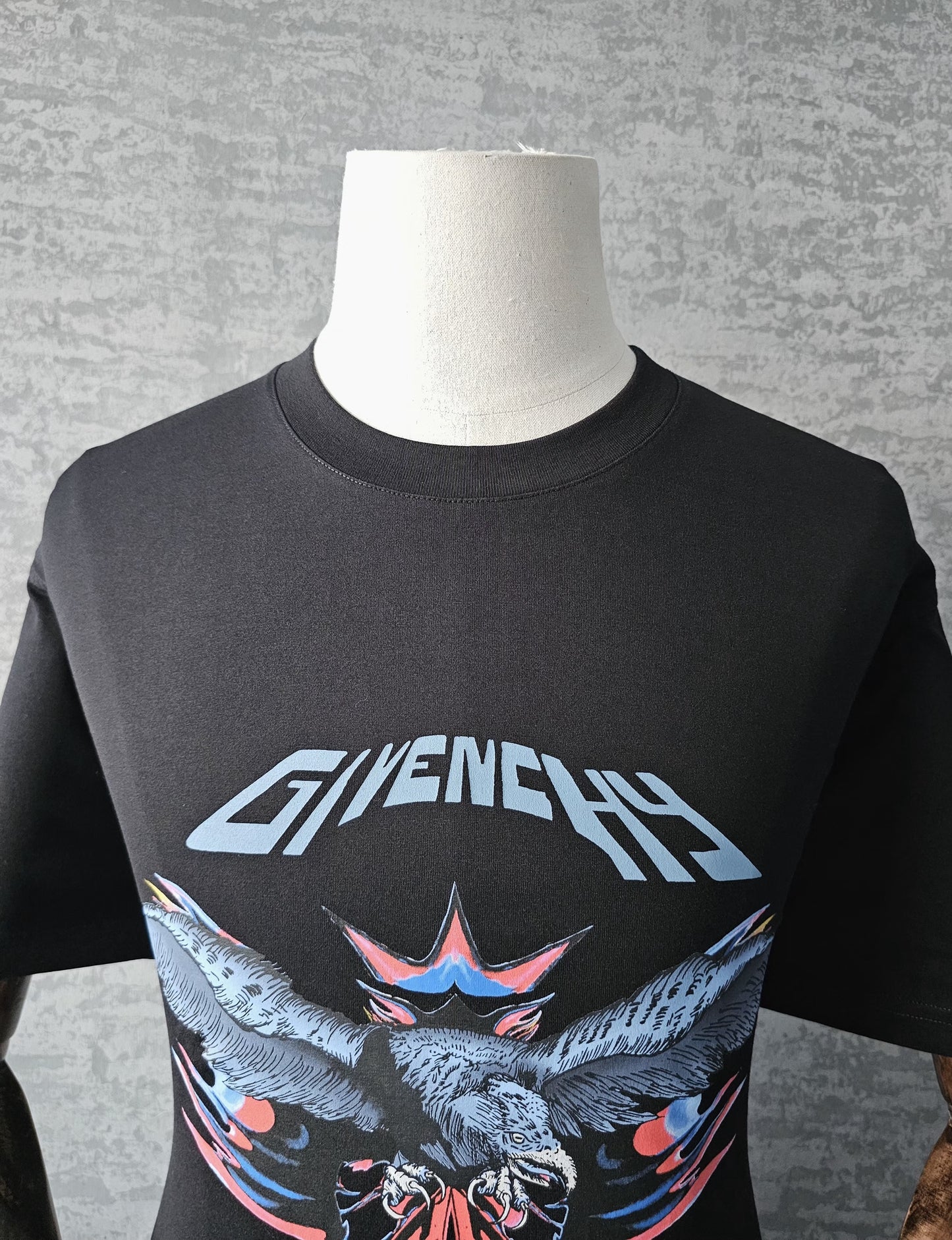 GIVENCHY Eagle Print Cotton T-Shirt