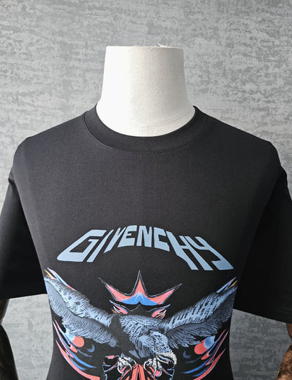 GIVENCHY Eagle Print Cotton T-Shirt