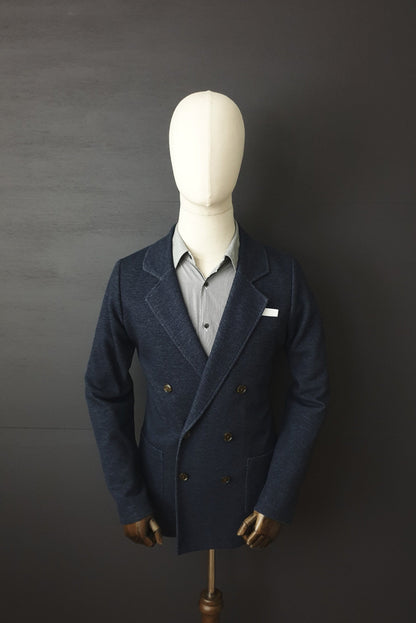 JOHN HENRIC Knitted Blazer