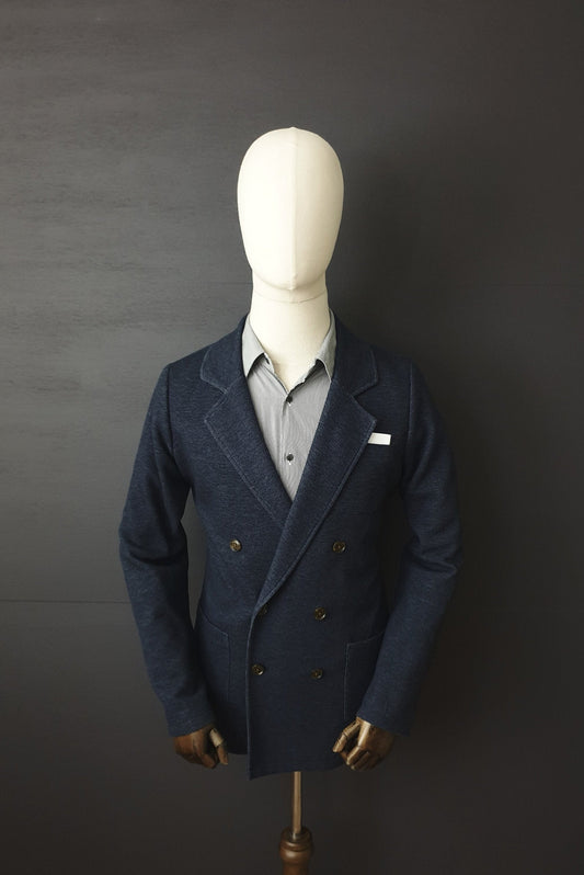JOHN HENRIC Knitted Blazer