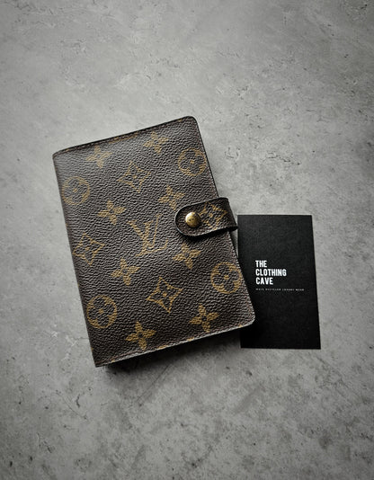 LOUIS VUITTON Monogram Small Ring Agenda Cover Planner