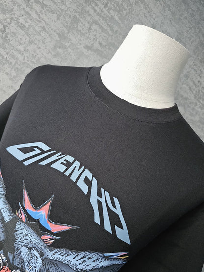 GIVENCHY Eagle Print Cotton T-Shirt