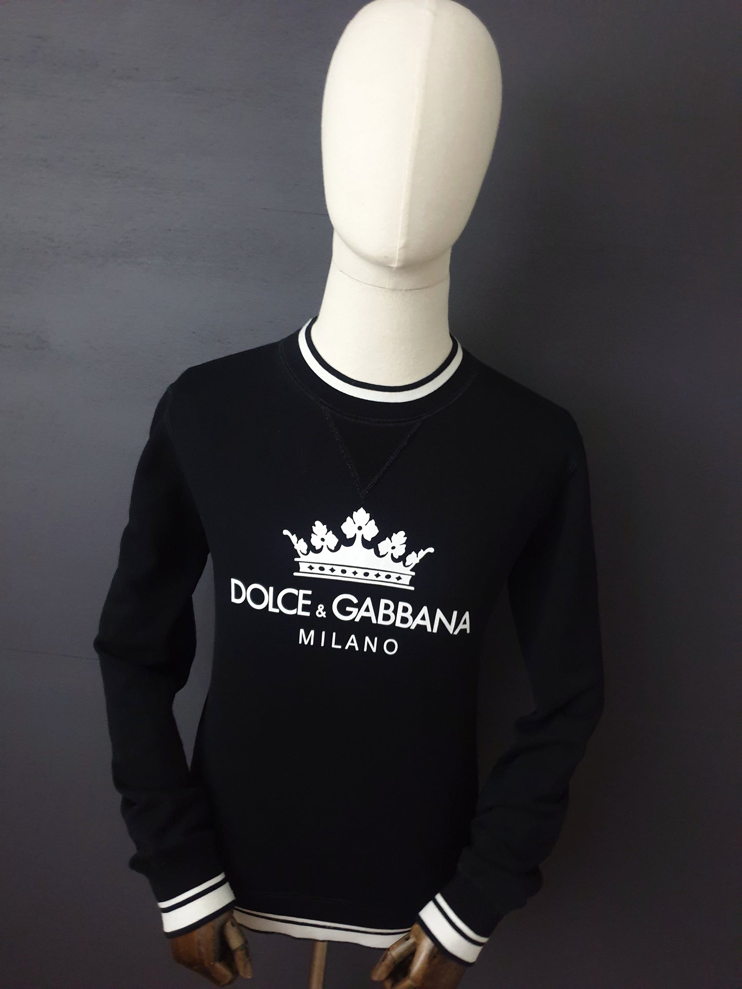 DOLCE & GABBANA Crown "Millennials" Sweatshirt
