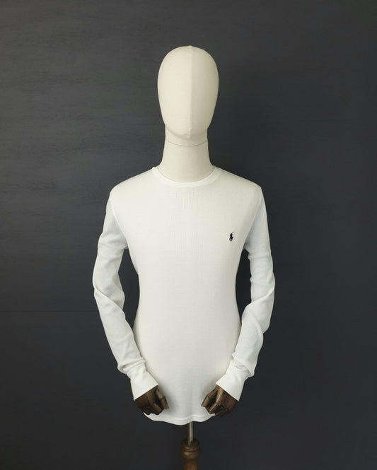 RALPH LAUREN Long Sleeve Lounge thermal Top