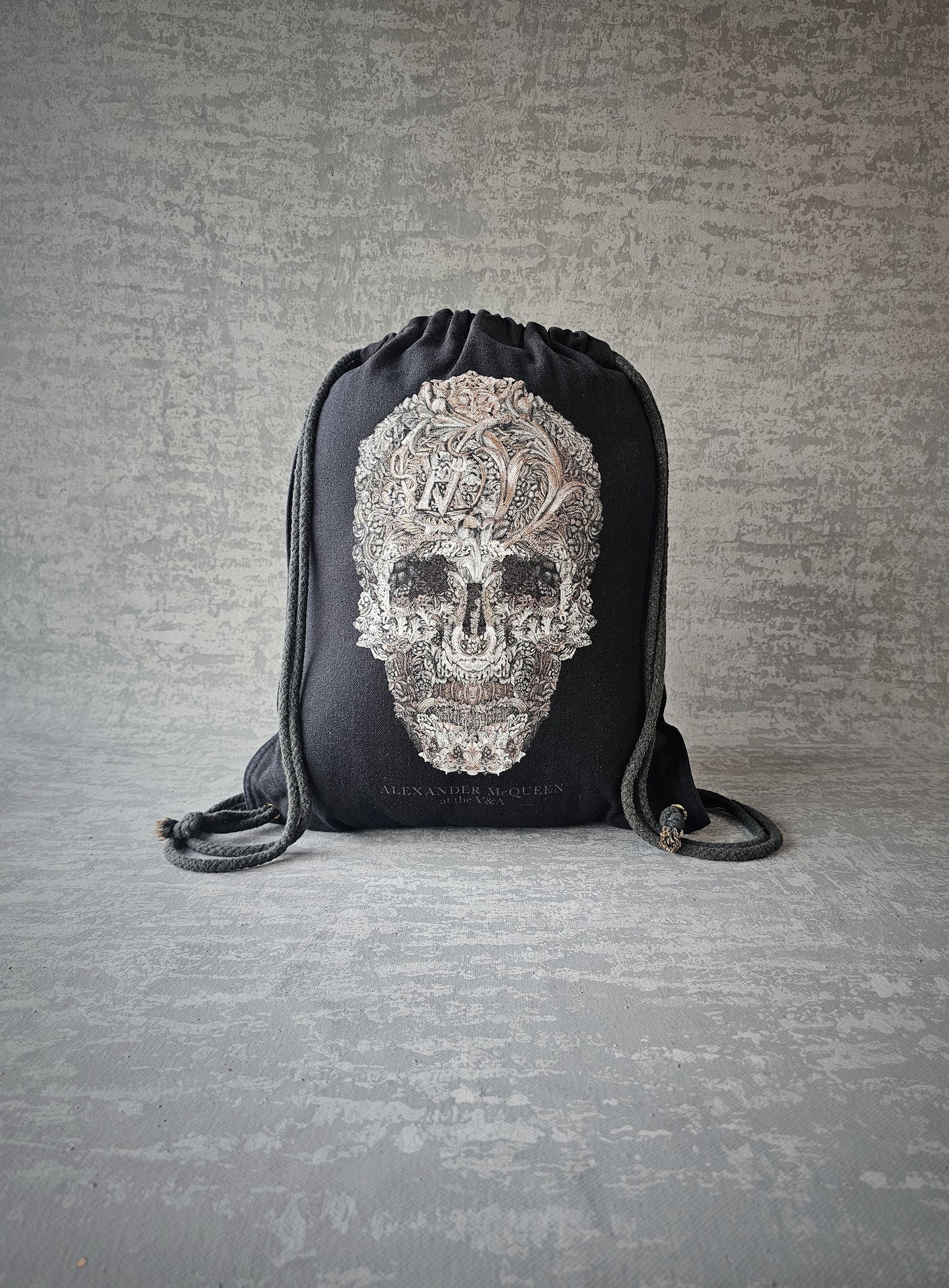 ALEXANDER MCQUEEN V&A Limited 2015 Draw String Backpack
